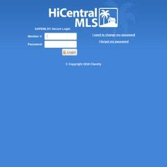 hicentral mls login